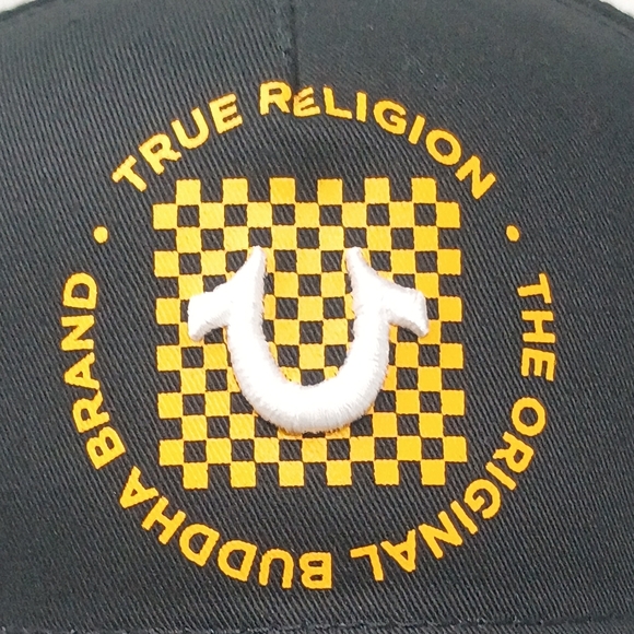 True Religion Black and Gold Cap - Picture 4 of 10